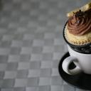 Citromos-csokikrmes cupcake
