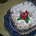 Capuccinos-vanliakrmes torta