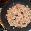 Zldsges rizses csirkemell wokban